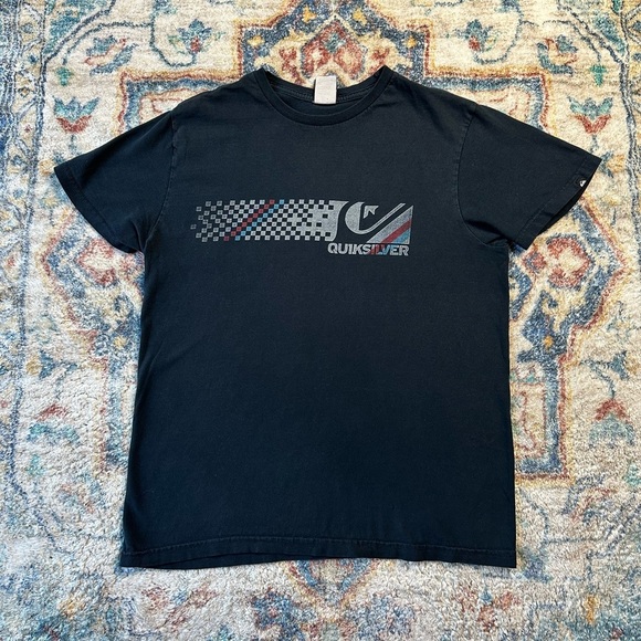 Vintage Quiksilver Logo T-shirt Medium - Picture 1 of 6